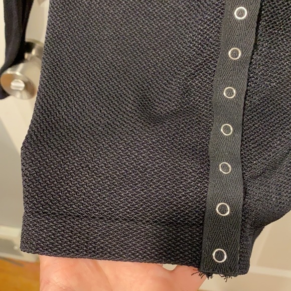 Free People Snap Close Sexy Scoop Neck Top EUC - Picture 7 of 9